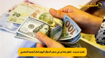 قفزة جديدة.. تطور مفاجئ في سعر الدولار اليوم أمام الجنيه المصري